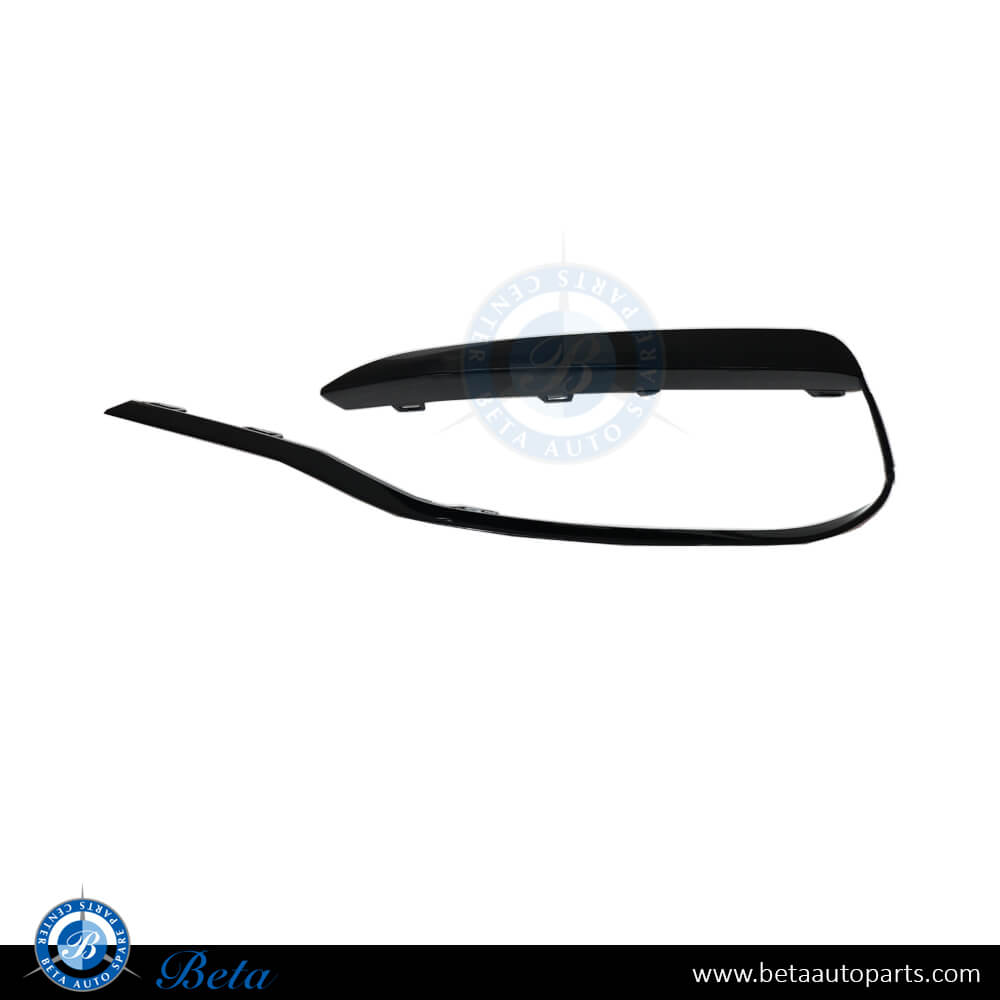 Left Side Fog Lamp Cover Outer Moulding Sport Line for BMW 3 Series F30 LCI 2016-2018 models, Part Number 51117396853 Left Side Fog Lamp Cover Outer Moulding Sport Line for BMW 3 Series F30 LCI 2016-2018 models, Part Number 51117396853